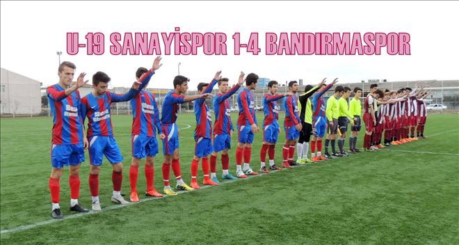 U-19 lig´de Bandırmaspor ligi lider tamamladı.