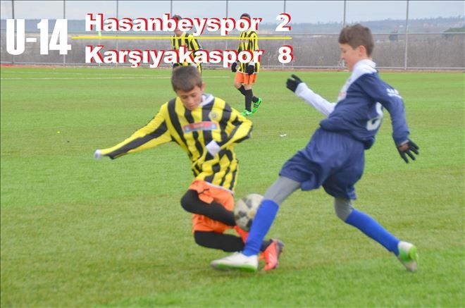   U-14 Hasanbeyspor 2-8 Karşıyakaspor