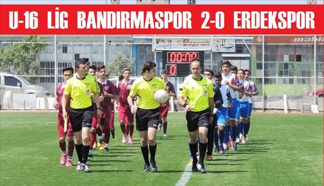 U-16 LİG de Bandırma- Erdek önünde Şampiyonluğunu tescilledi.