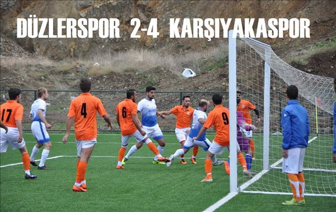 Lider´in takipçisi Karşıyaka Düzler´i 4-2 ile geçti.