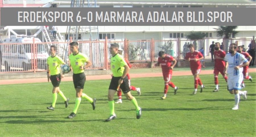 Erdekspor, Marmara’ya gol yağdırdı