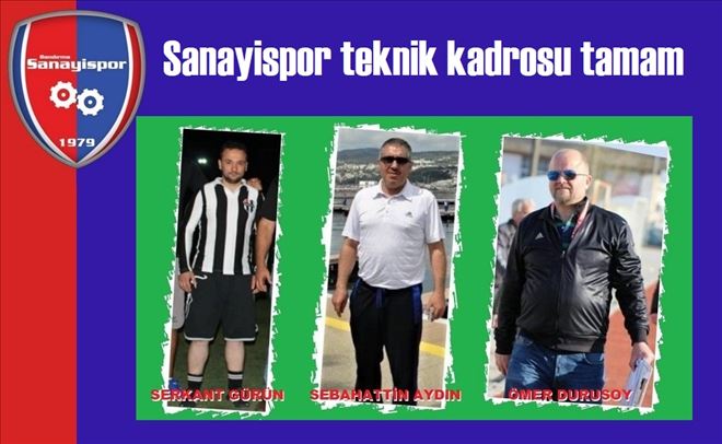 Sanayispor teknik kadroyu belirledi.