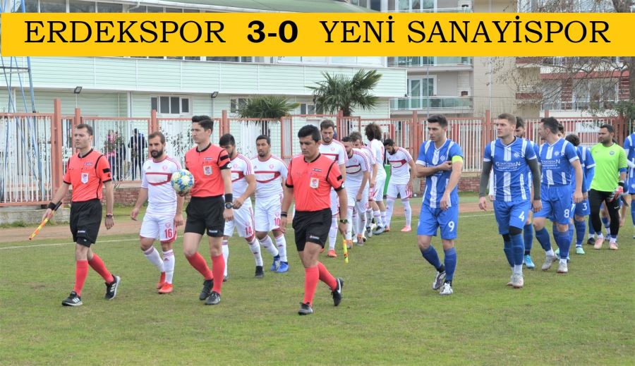 Erdekspor 3-0 Yeni Sanayispor