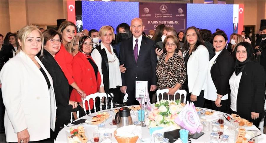 Türkiye Kadın Muhtarlar Derneği 3. Kongresini gerçekleştirdi.