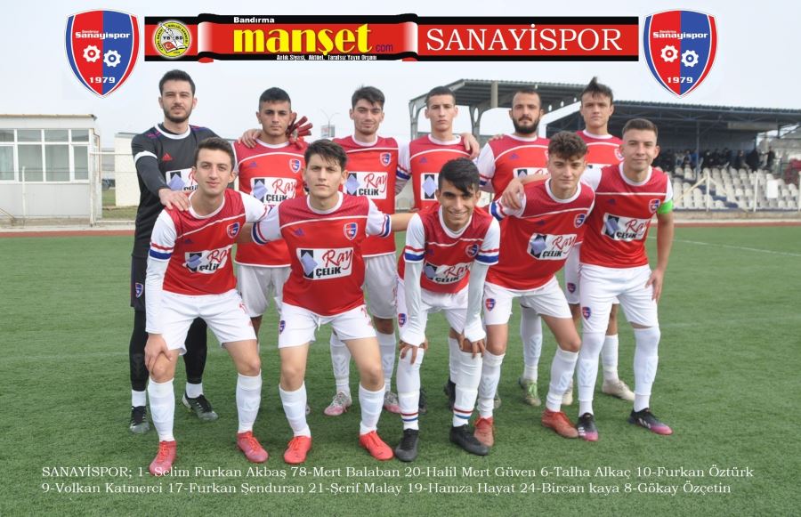 Sanayispor-Susurlukspor maçının hakemi Şen