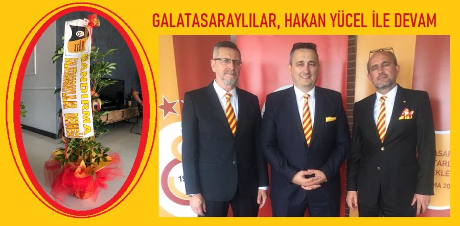 Galatasaraylılar Hakan Yücel ile devam