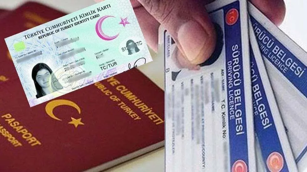 Yeni kimlik, pasaport, ehliyet fiyatları belli oldu.