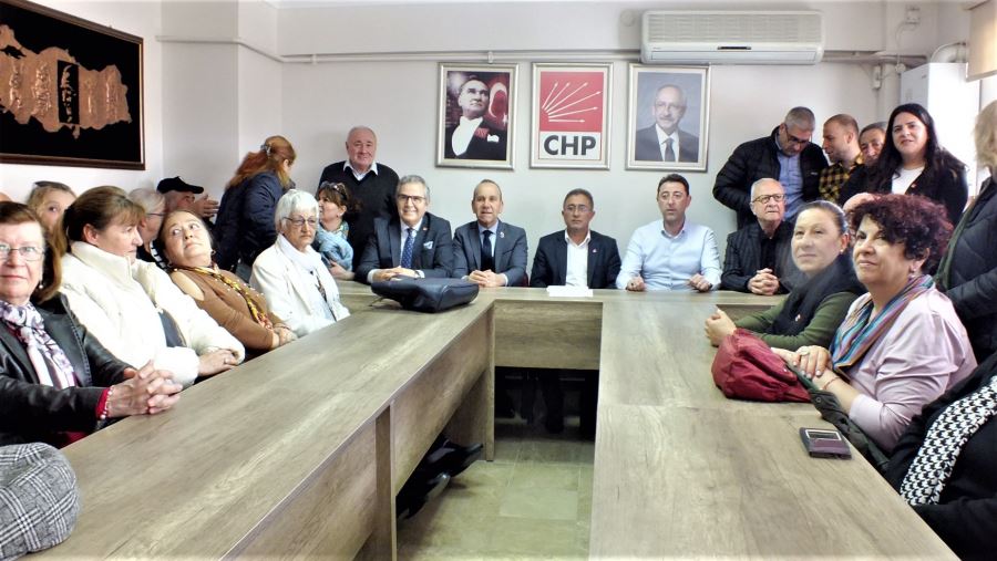 CHP Bandırma örgütü, Edincik’ten başladı