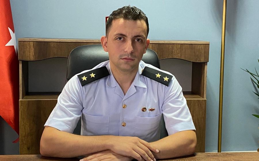 Yeni atanan İlçe Jandarma Komutanı göreve başladı.