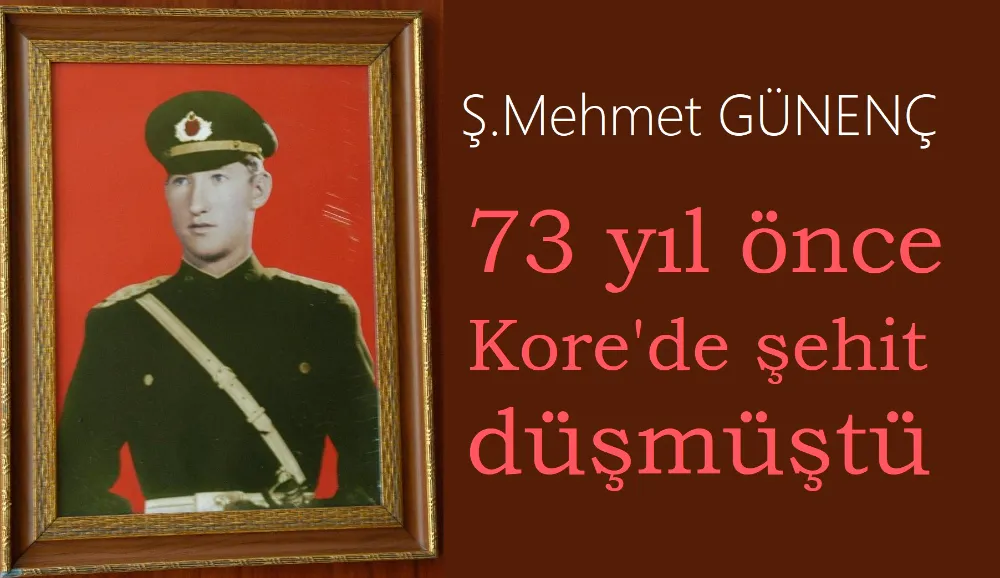Şehit Mehmet Günenç anılıyor