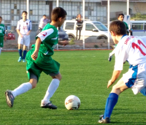 U-13 gençler`de Gönentermal Sanayispor`u 3-2 ile aştı