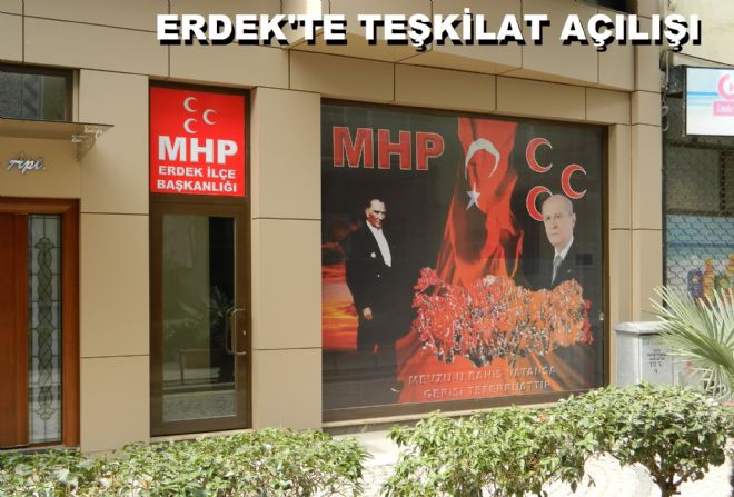 MHP Erdek`te yeni ilçe binasını açıyor