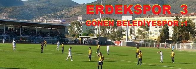 Erdekspor 3-1 Gönen Belediyespor