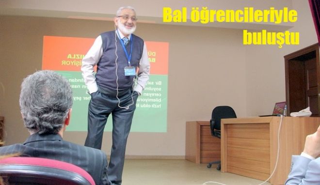 Prof.Dr. Aytaç Açıkalın, BAL`a konuk oldu.