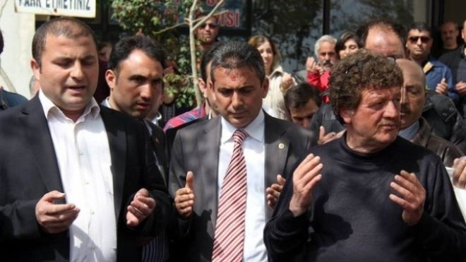 Marmara`da, Başkan Aksoy görevi devir aldı.