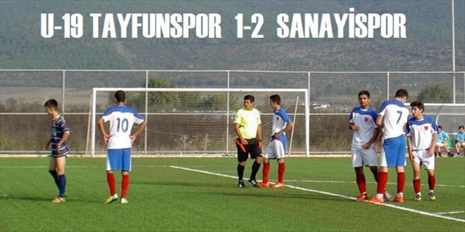 Sanayi, Tayfun´u estirmedi 1-2