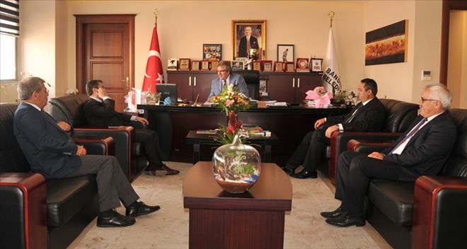 Adli erkân´dan Başkan Mirza´ya ziyaret