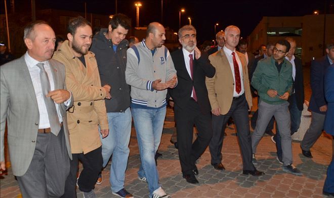 AK Parti, Bakan Taner Yıldız´ı ağırladı.