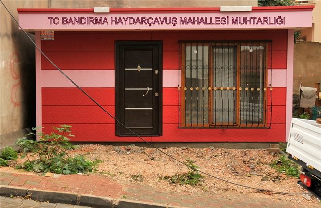 HAYDARÇAVUŞ´A VİP MUHTARLIK