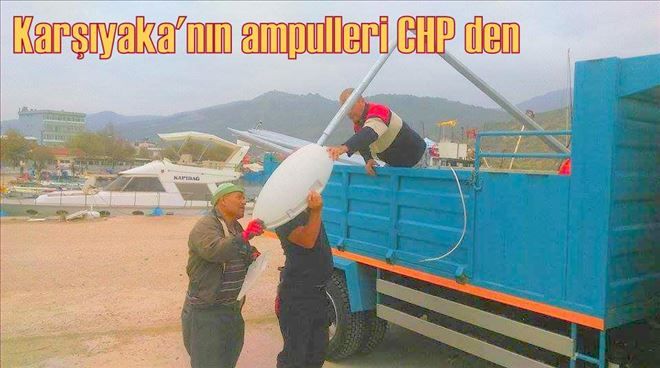 Karşıyaka sahili ışıl ışıl oldu.
