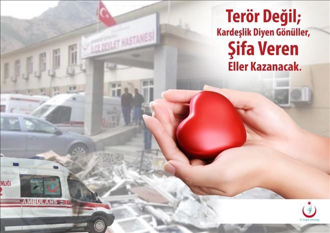 Sağlık teşkilatından teröre lanet