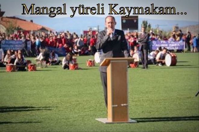 Demirci Kaymakamından gündeme oturan konuşma