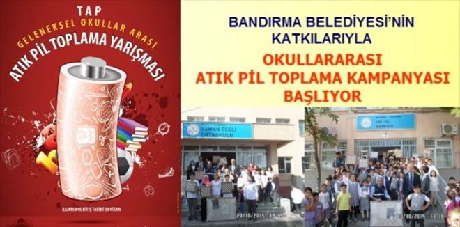 Atık pil toplama kampanyası