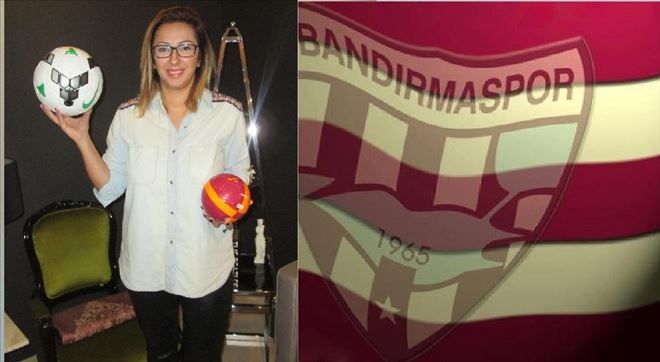 Bandırmaspor´da 50 yıl sonra ilk bayan yönetici