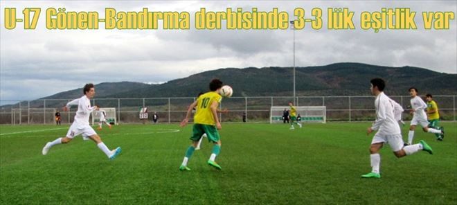  U-17 lig Derbisinde, Gol var, Galibiyet yok