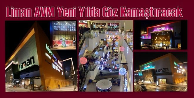 Liman AVM yeni yıla odaklandı.