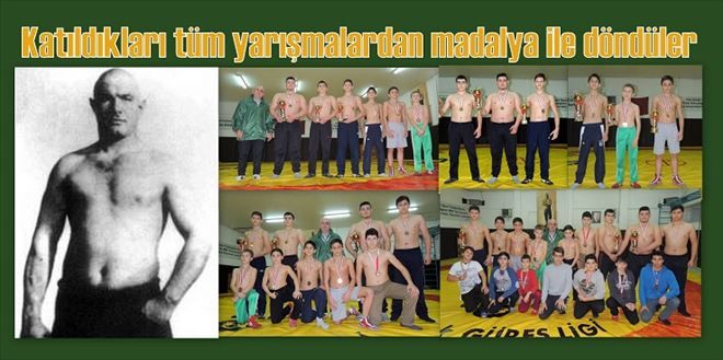 Madalya Canavarları boyunları dolu döndüler