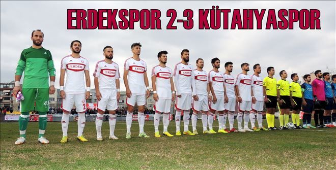 Erdekspor´un gücü yetmedi.