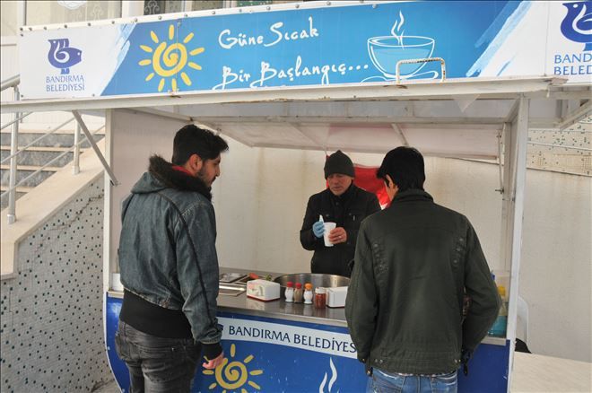 Soğuk sabahların, sıcak ikramı