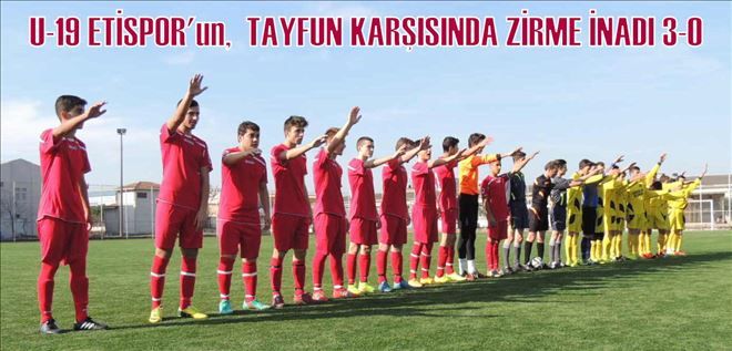  U-19 Etispor  3-0 Tayfunspor
