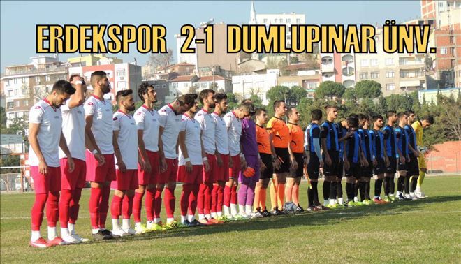Erdek, Üniversite sınavından geçti 2-1