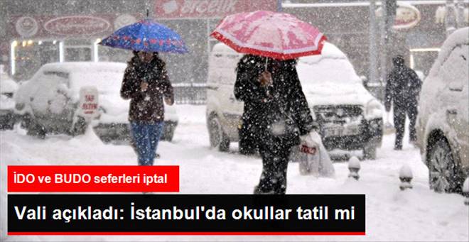 İDO VE BUDO SEFERLERİ İPTAL