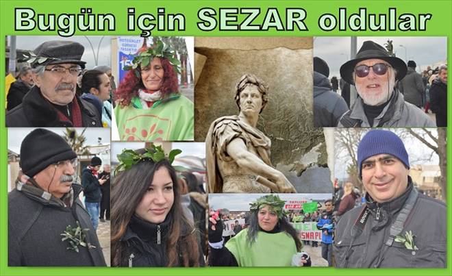 Erdek önemli bir eyleme sahne oldu.