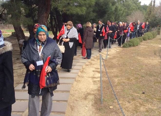 Çanakkale gezisi duygulandırdı.