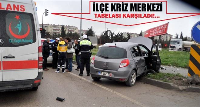 Trafik canavarı bu kez teğet geçti.