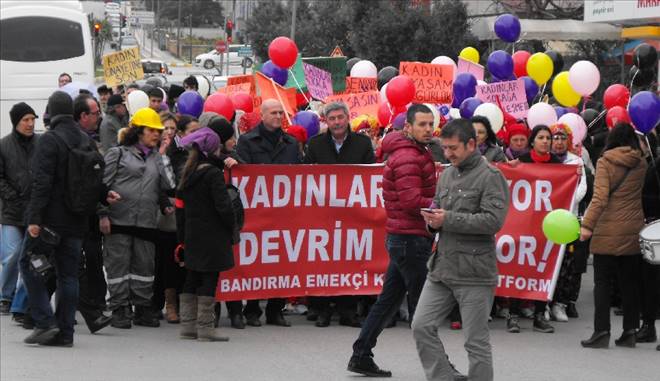 Kadınlar, yürüdü