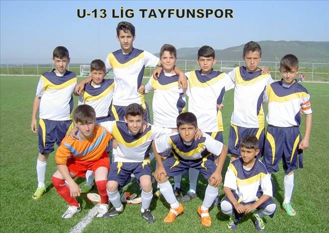 U-13 lig (B) grubu ilk yarı panoraması