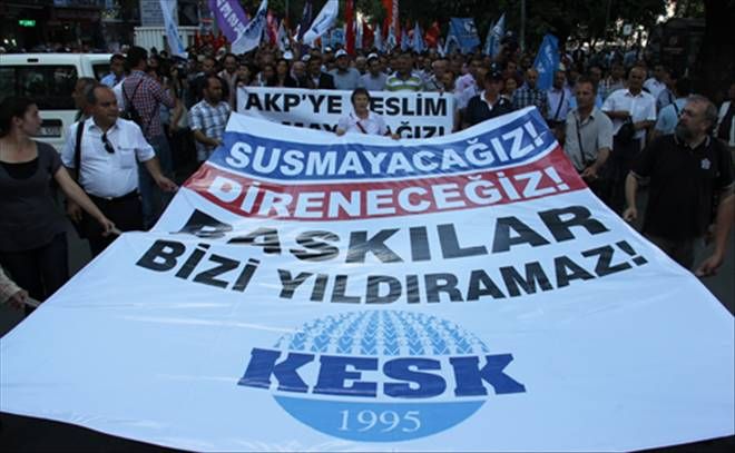 Bandırma KESK Bileşenlerinin `15-16 Haziran işçi Direnişinin 45. Yılı Kutlu Olsun!`  Açıklaması.  