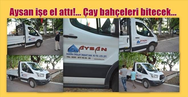 Aysan işe el attı