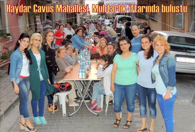 Haydar Çavuş Mahallesinde İftar Sofrası