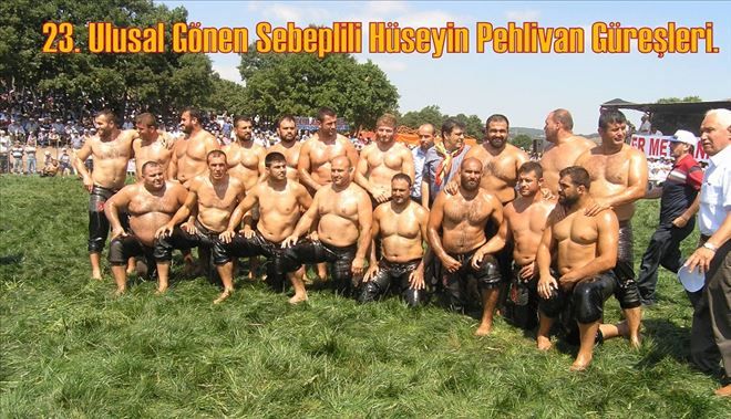 Sebepli´de Pehlivan´lar 23 kez tarih yazdı.