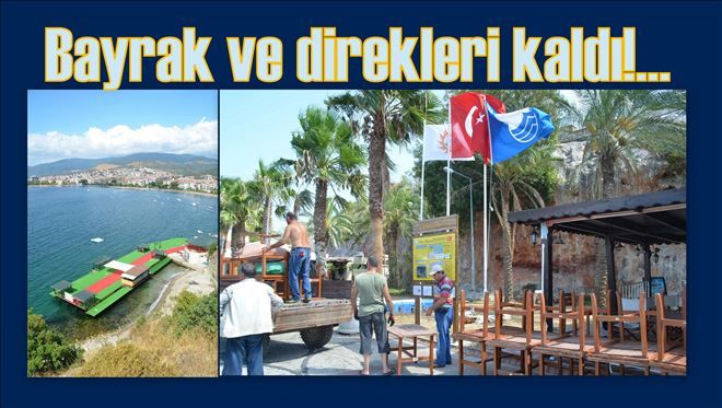 Mavi Bayraklı Beach kapatıldı