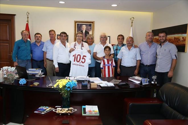 BANDIRMASPOR´DAN ONURSAL BAŞKANINA ZİYARET
