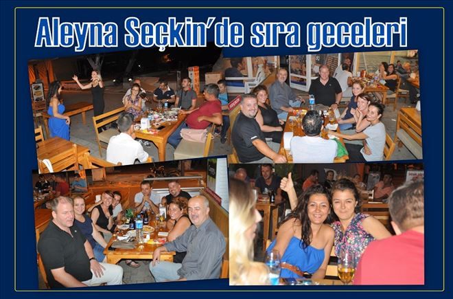 Aleyna Seçkin´de sıra gecesi
