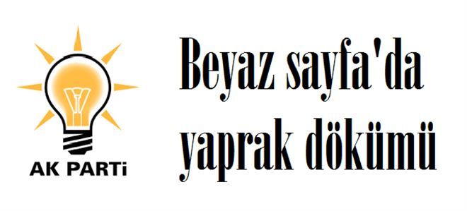 Beklenen istifa