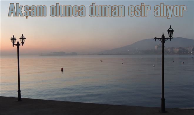 Erdek´te hava kirliliği